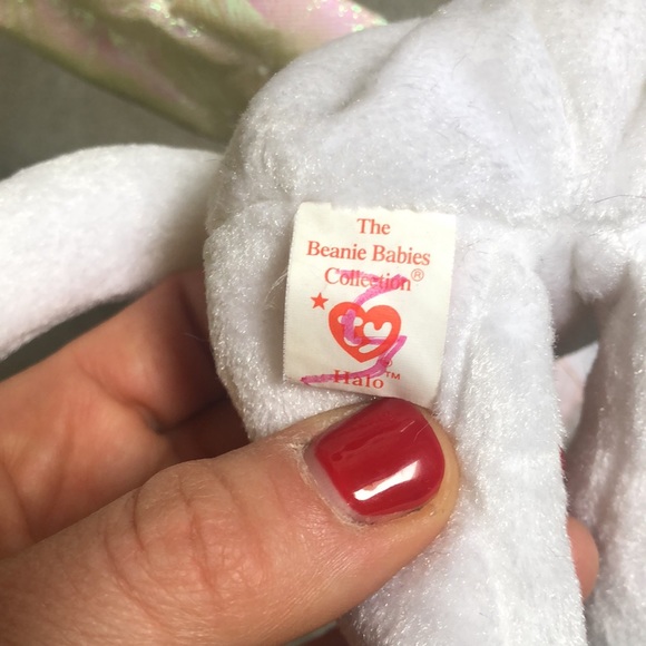 TY Bear Angle Halo 1998 *RARE* - Picture 3 of 4